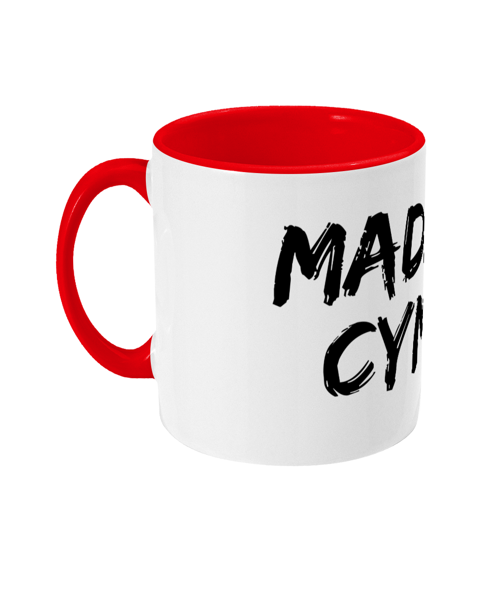 Made in Cymru Two-Tone Ceramic Mug
