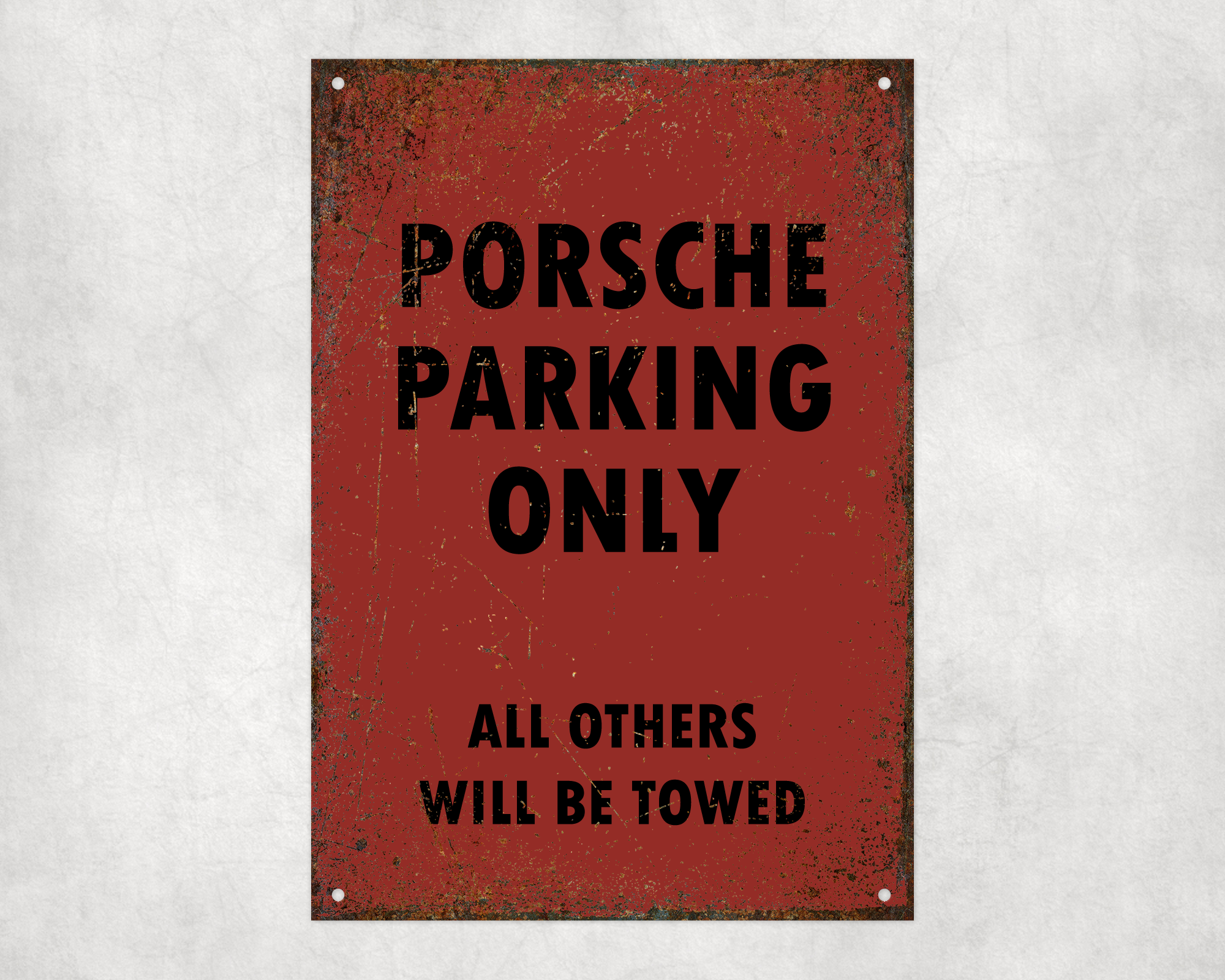 plaque métal vintage DS Parking Only plaque métal vintage DS Parking Only