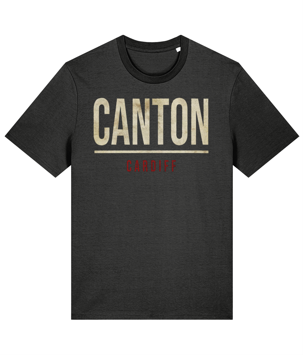 Made in Cymru Canton Welsh T-Shirt in Dark Heather Grey – organic cotton