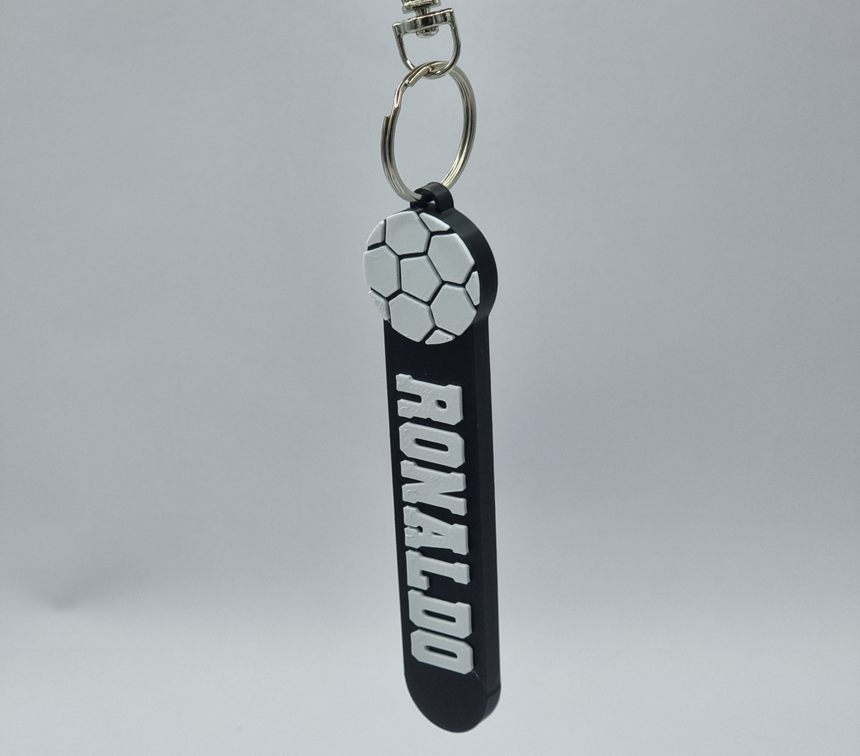 Personalized Football Keychain - Keyring - Bag Tag - Name Tag - Backpack Tags, Kid's Name Tags, Sport Keyrings, Charms
