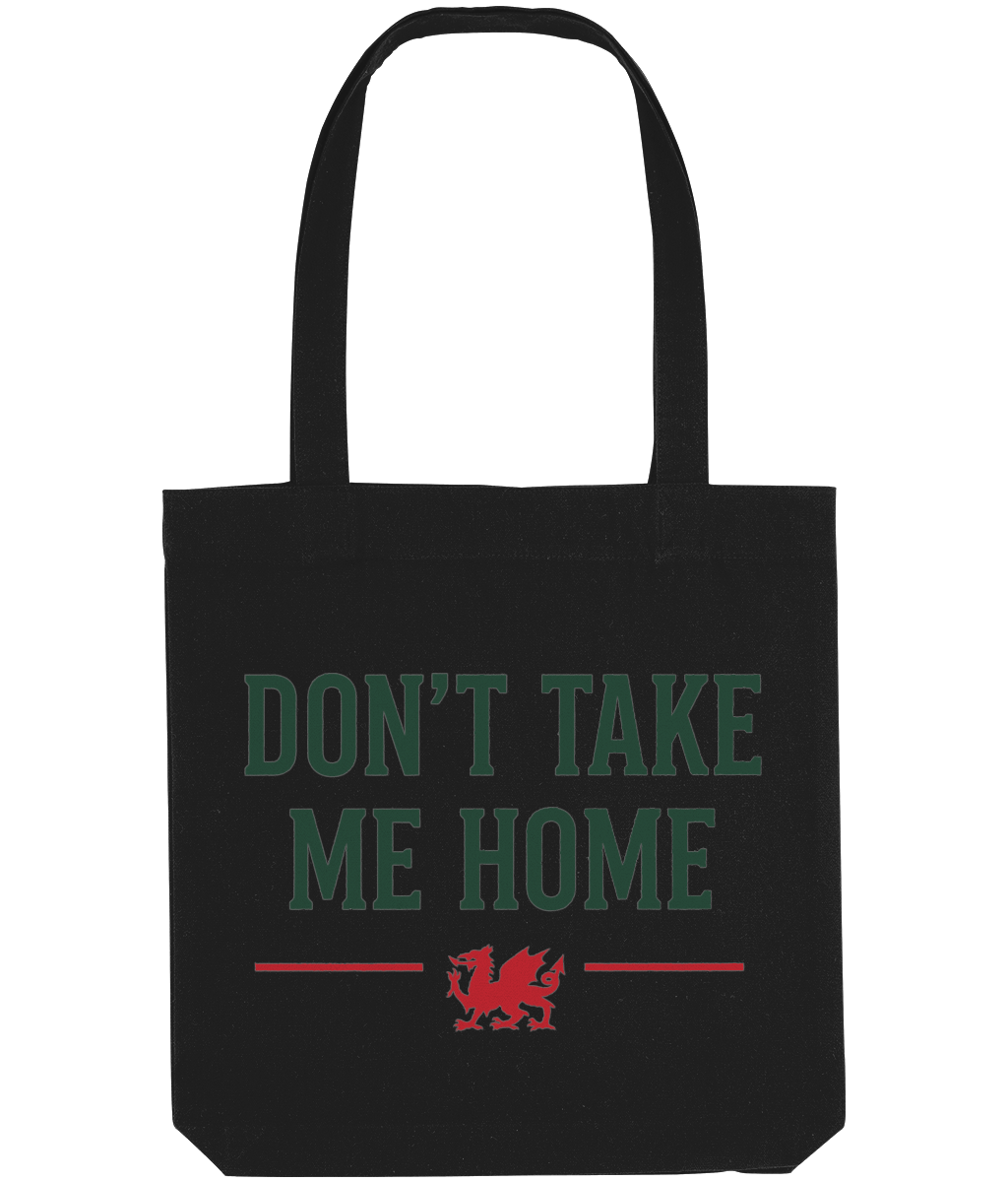 Made in Cymru Home Wherever We Are tote bag – black