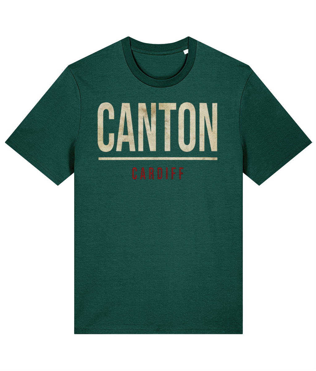 Made in Cymru Canton Welsh T-Shirt in Glazed Green – organic cotton