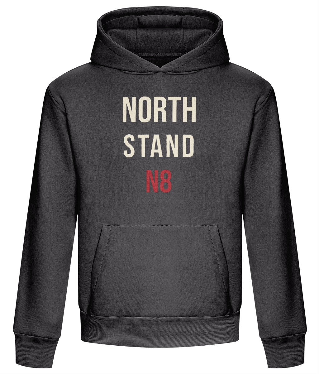 Made in Cymru Welsh organic cotton hoodie – front print mockup