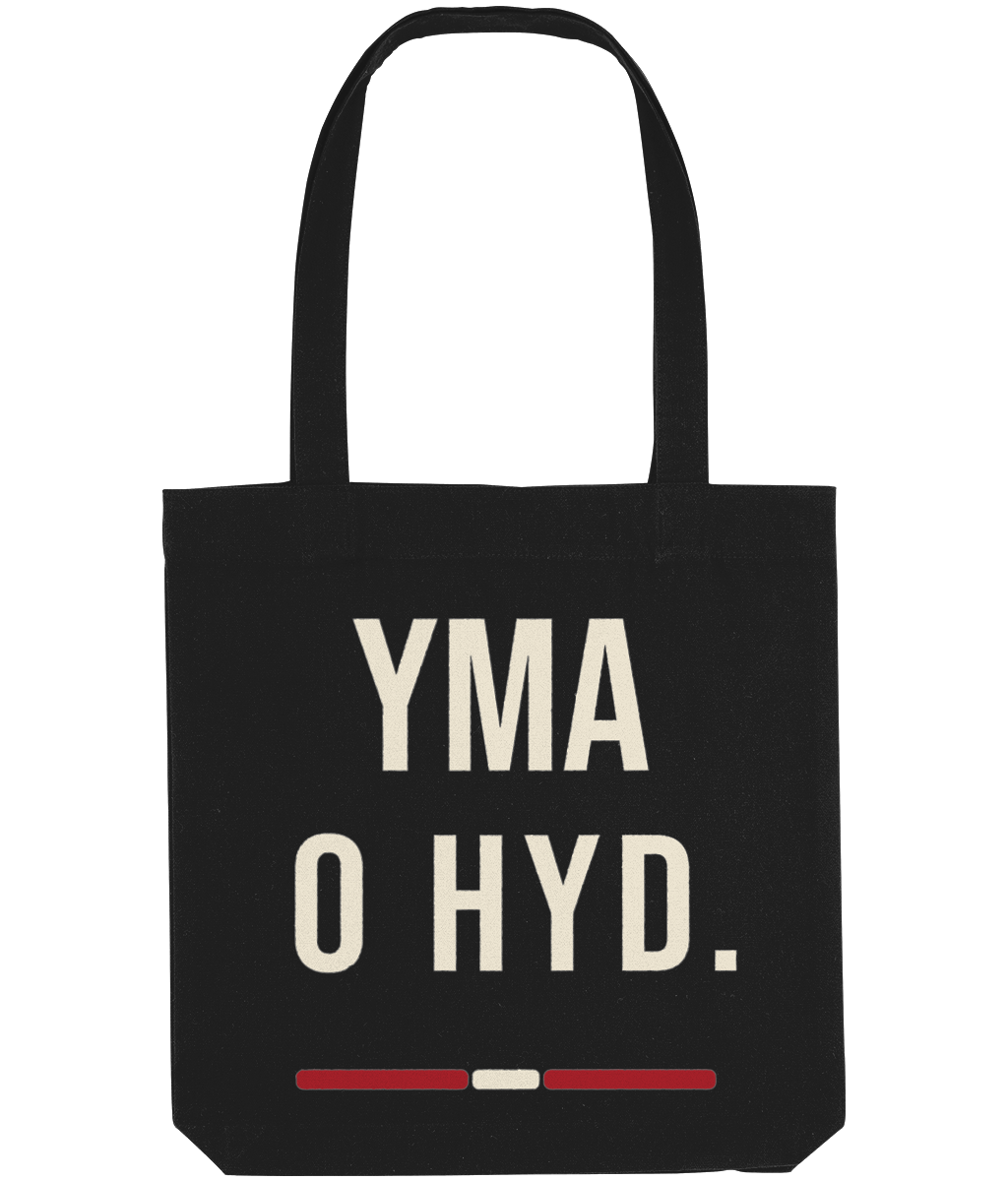 Made in Cymru Yma O Hyd tote bag – black