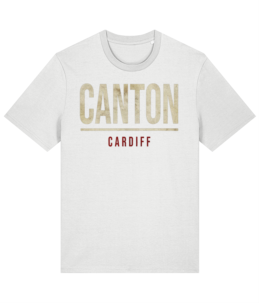 Made in Cymru Canton Welsh T-Shirt in White – organic cotton