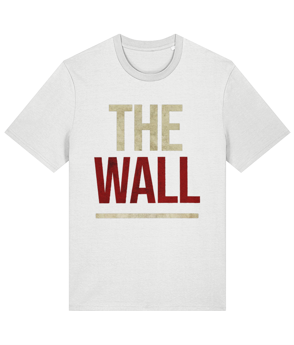 Made in Cymru The Wall Welsh T-Shirt in White – organic cotton