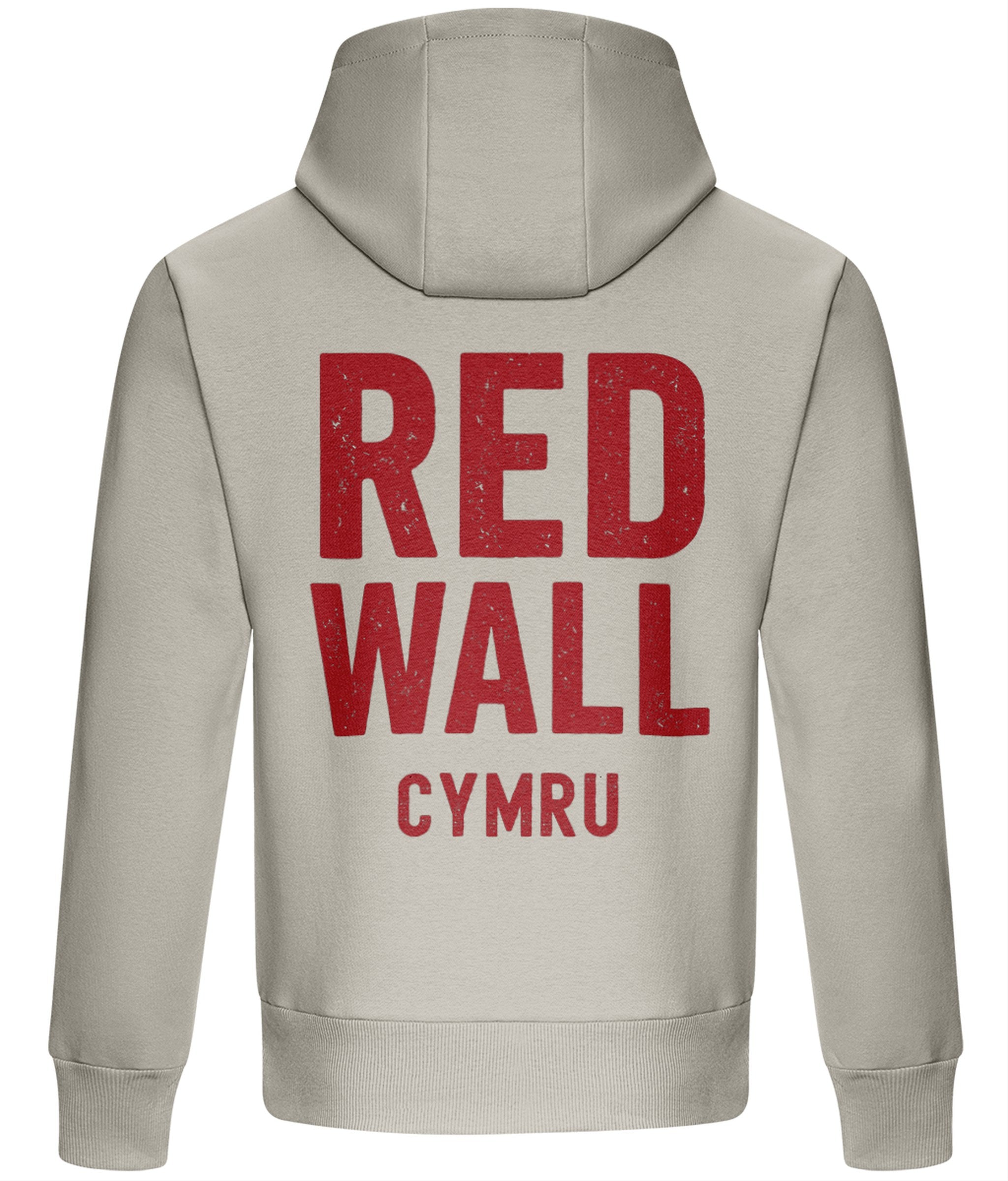 Red Wall Cymru Hoodie - Natural Stone