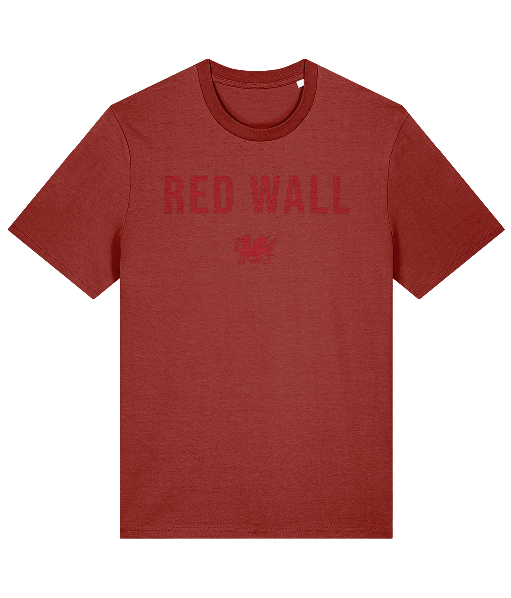 Made in Cymru Welsh organic cotton T-shirt – front print mockup