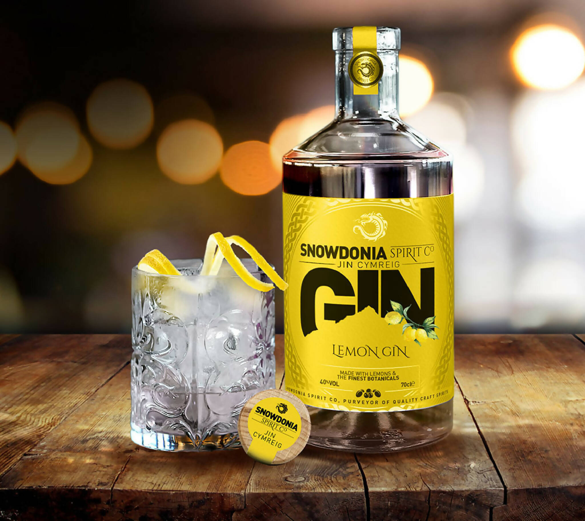 Snowdonia Spirit Co, Lemon Gin 70cl 40% VOL