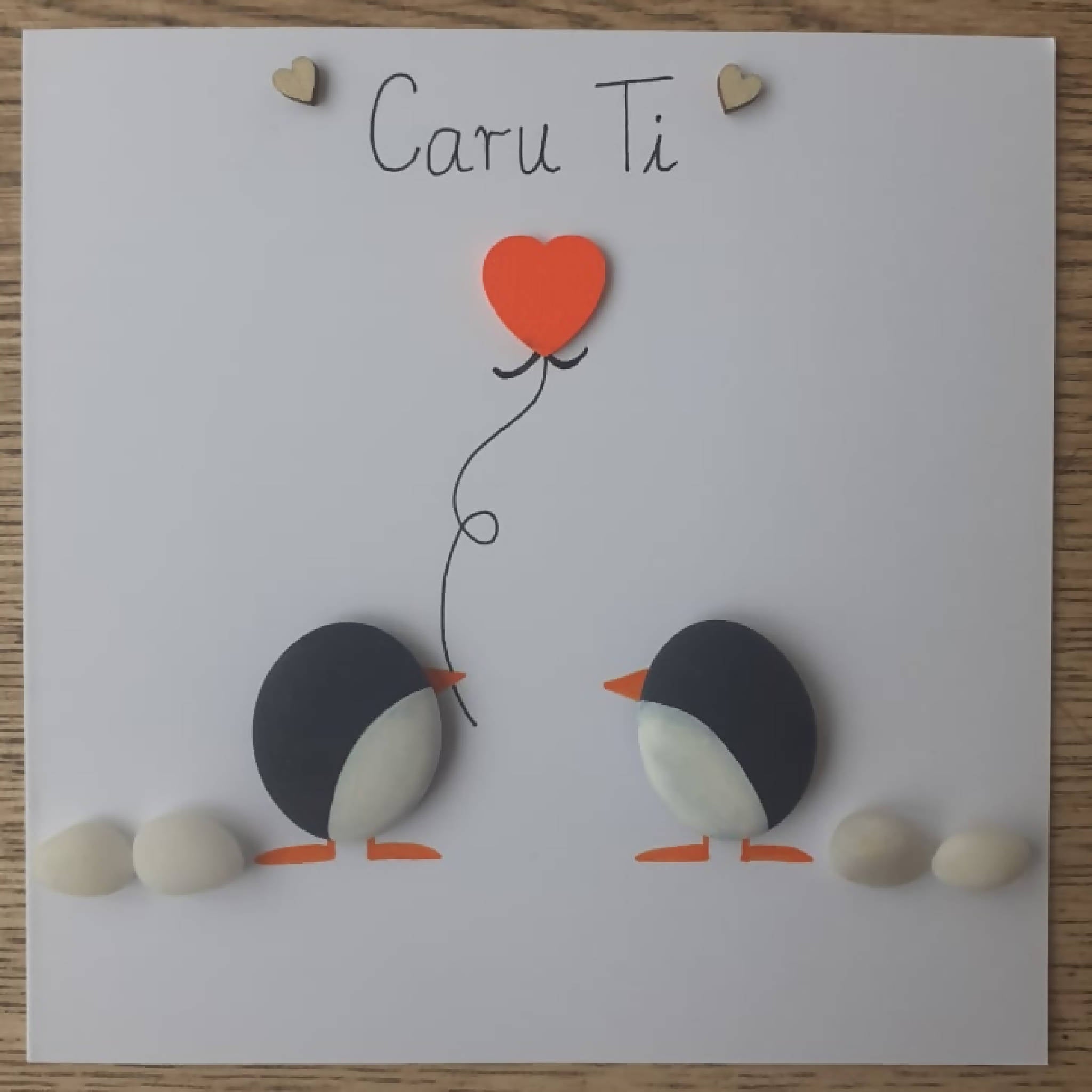 Penguins Valentine's Day Card