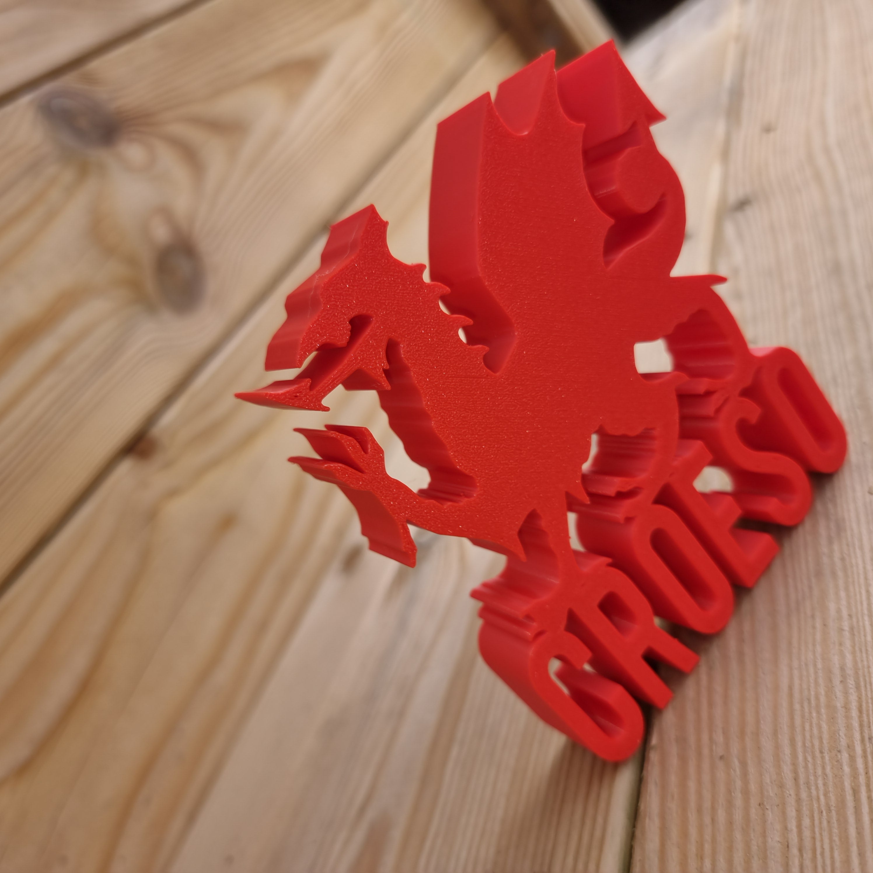 Wales Personalised Name Shelf Display Stand Figure