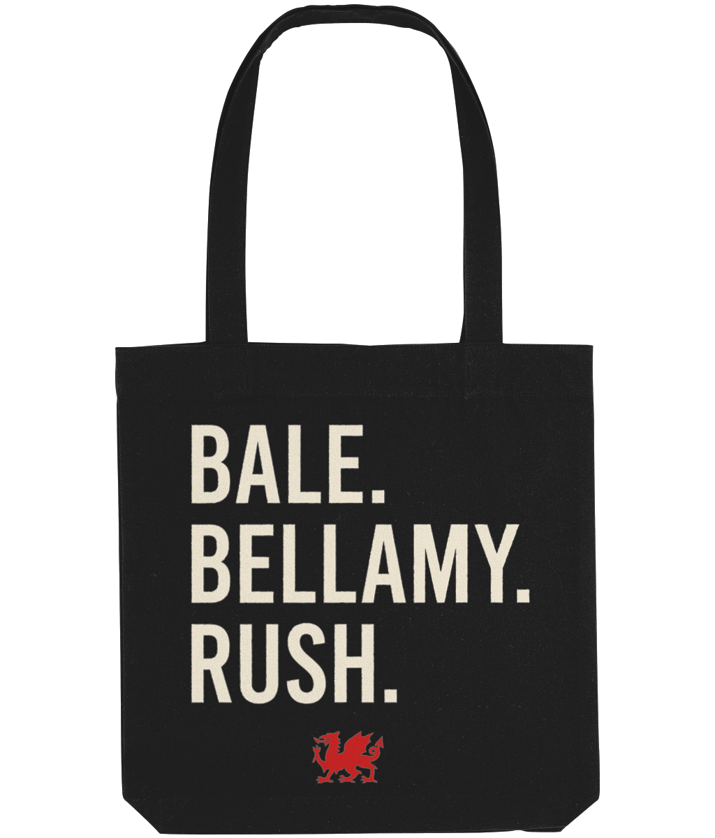 Made in Cymru Bale tote bag – black