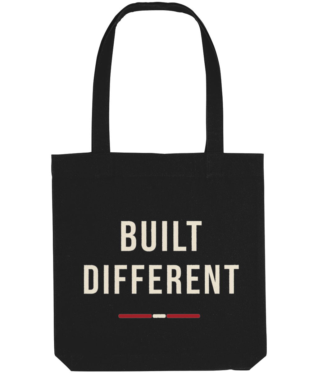 Made in Cymru Built Different tote bag – black