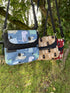 Crossbody Bag with Lucky Cats