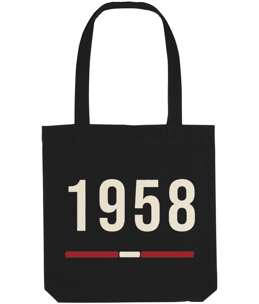 Made in Cymru 1958 Wales tote bag – black