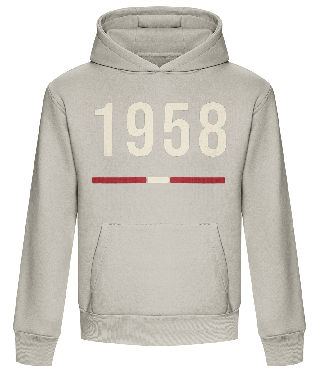 Made in Cymru Welsh organic cotton hoodie – front print mockup