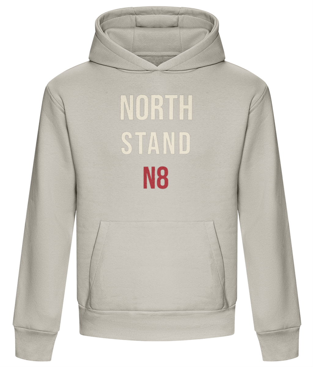 Made in Cymru Welsh organic cotton hoodie – front print mockup