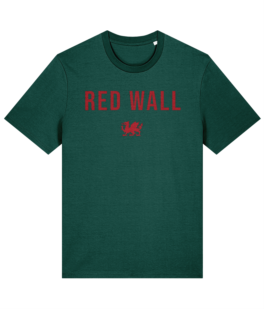 Made in Cymru Welsh organic cotton T-shirt – front print mockup