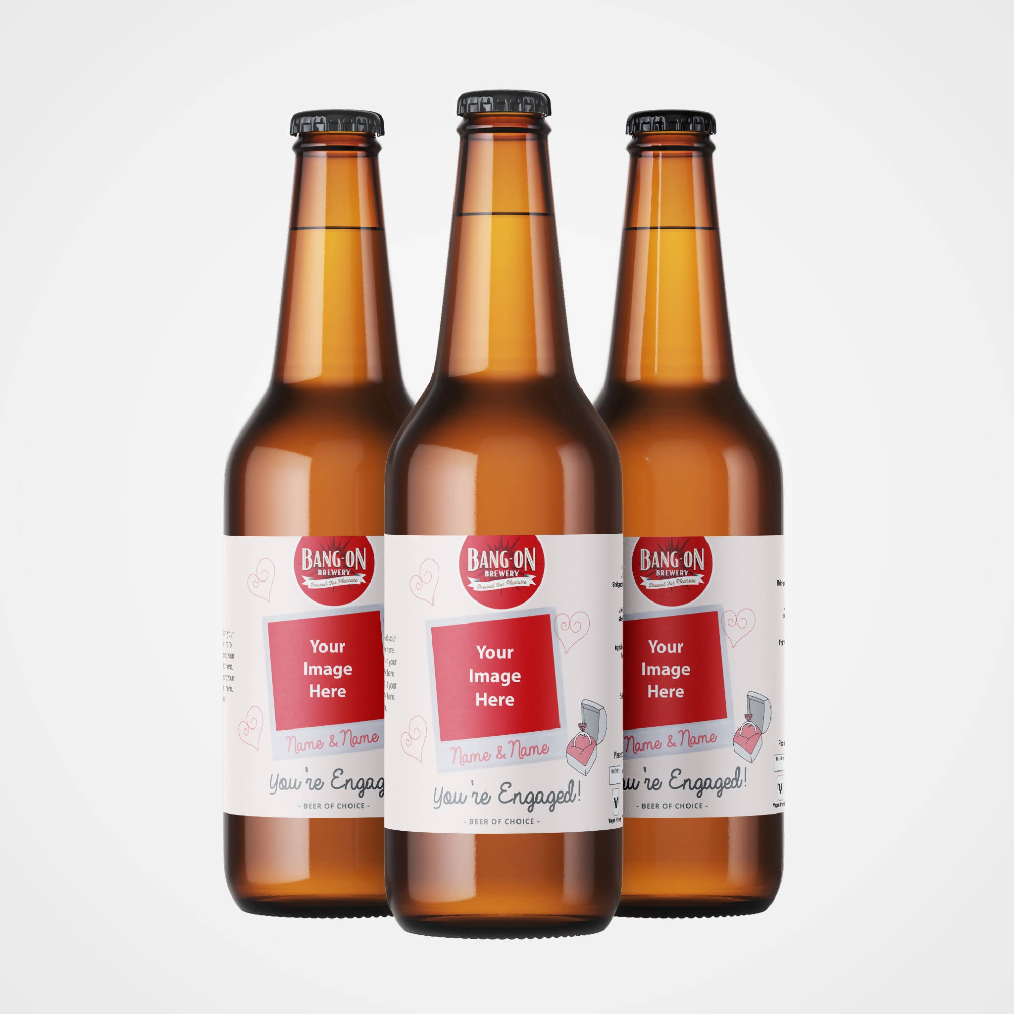 Engagement With Image Beer - 6 Pack