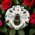 Beautiful bee slate coasters, drink coasters, stocking fillers