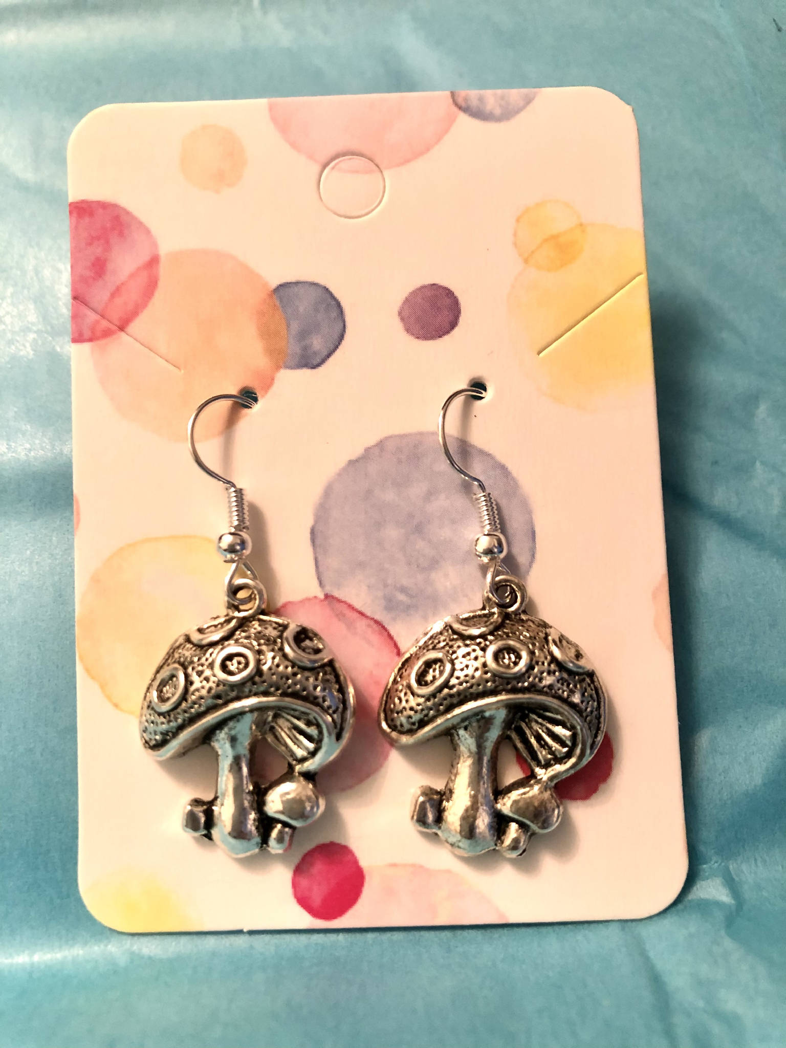 Toadstool earrings