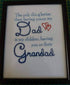 Sweetpea Embroidered Frame - Better than a Husband