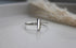 Handmade Recycled Sterling Silver Delicate Bar Ring