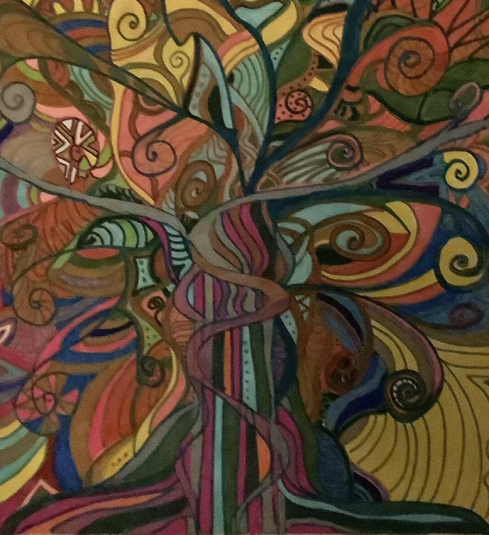 Painting tree of life