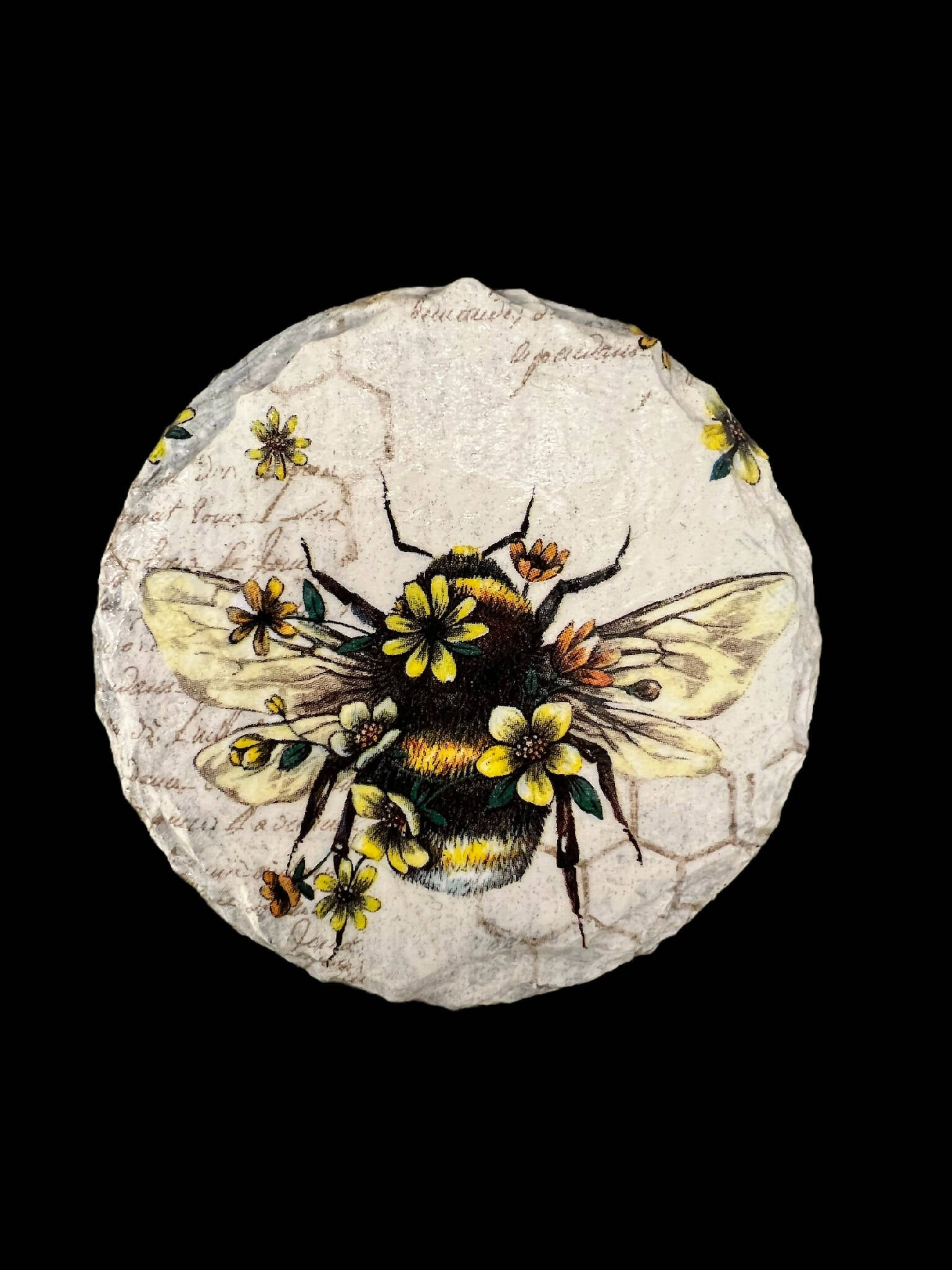 Queen bee slate coasters, drink coasters, stocking fillers,