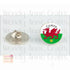 Cymru Welsh flag & Daffodils pin badge