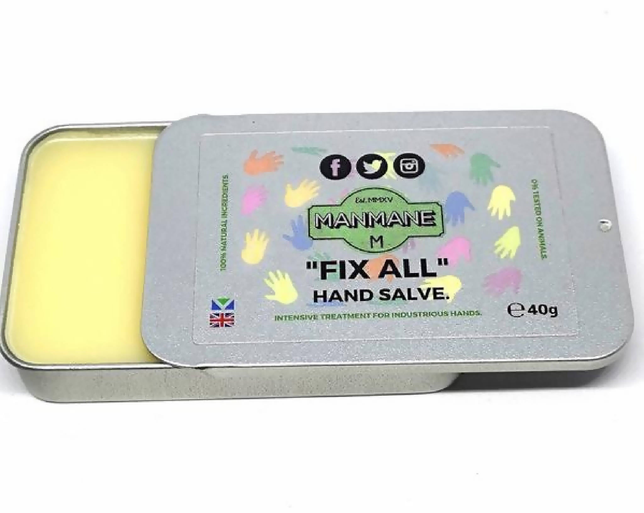Manmane "Fix all" Hand salve 40g slide tin