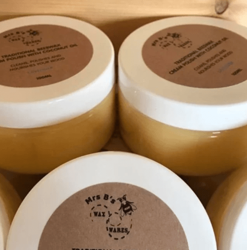 Beeswax Wood Polish With Coconut Oil