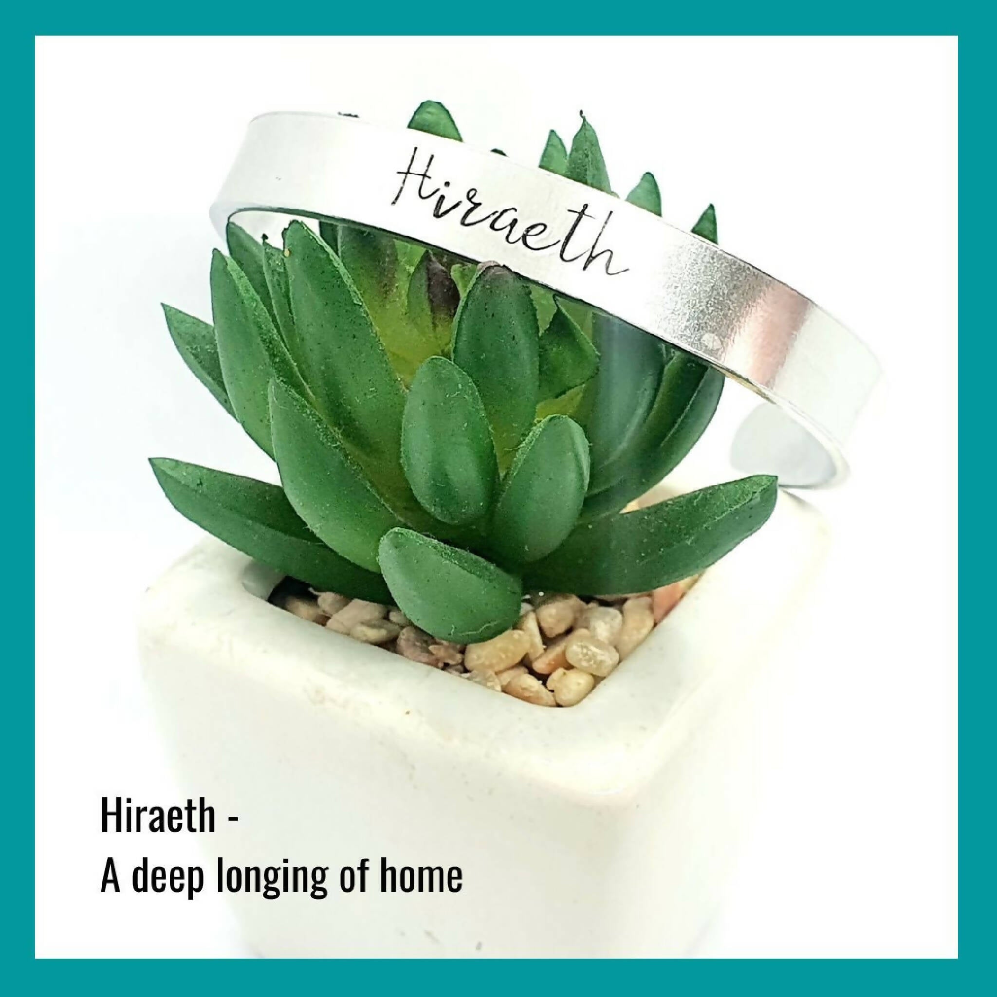 Hiraeth Welsh Cuff Longing For Home