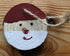 Father Christmas wood cookie decoration