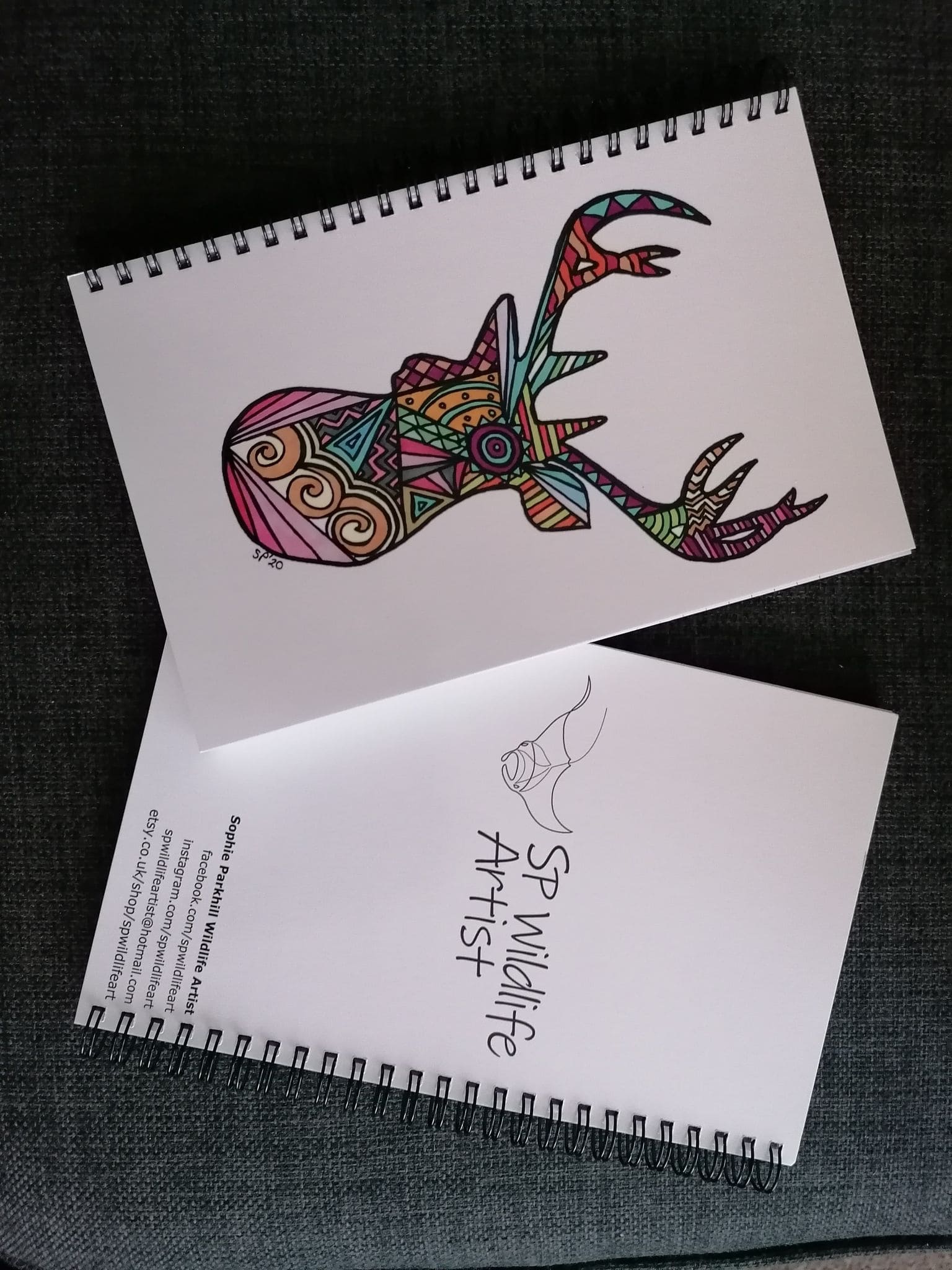 Deer Fun Design Notebook