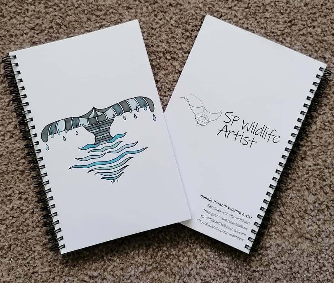 Whale Fun Design Notebook