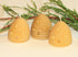 Three hive beeswax candles