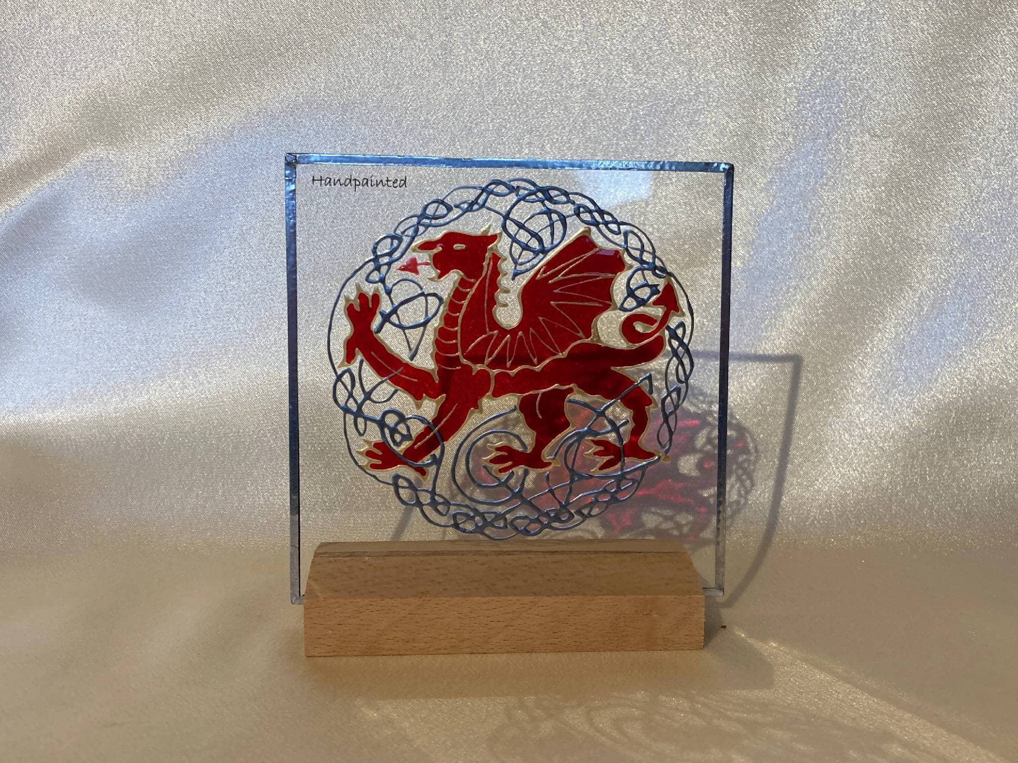 Traditional Dragon on Wooden Stand