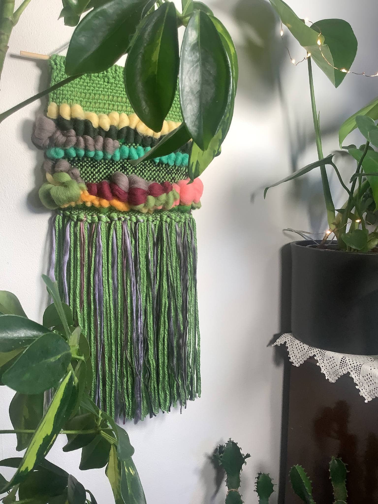 Green Goddess wall hanging
