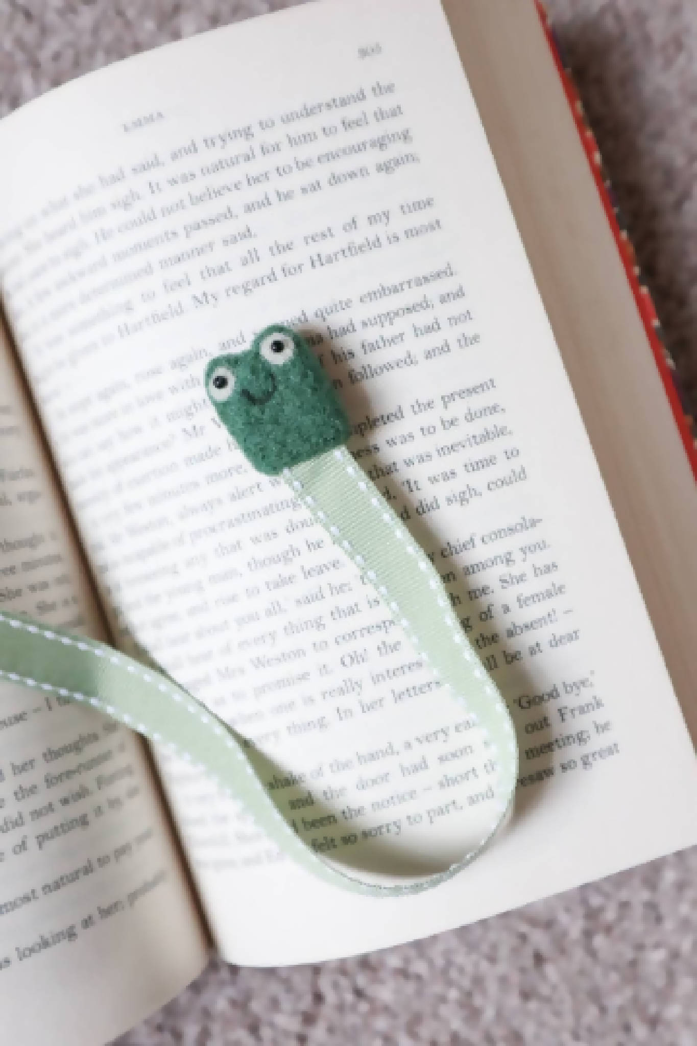 Woolly Mr Toad Bookmark