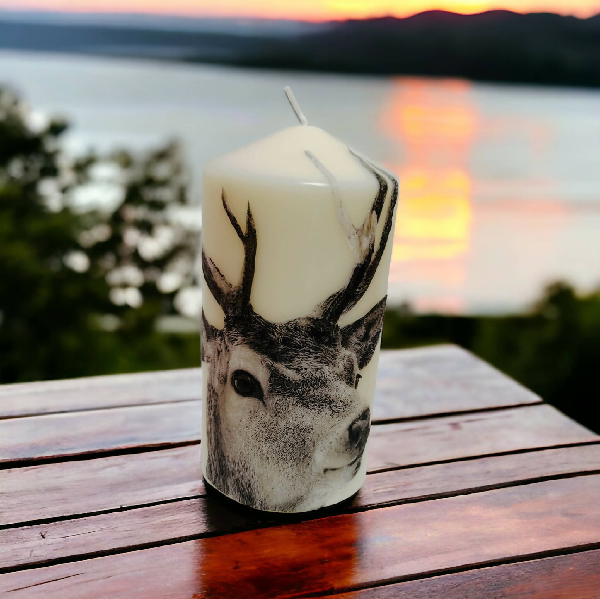 Stag candle