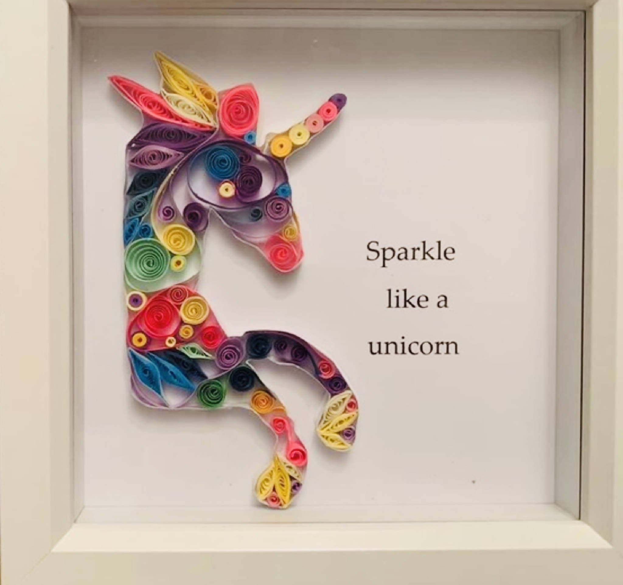 Unicorn art - Sparkle like a unicorn