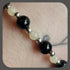 Ambronite, Onyx and sterling silver Bracelet