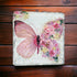 Floral butterfly slate coasters, drink coasters, stocking filler,