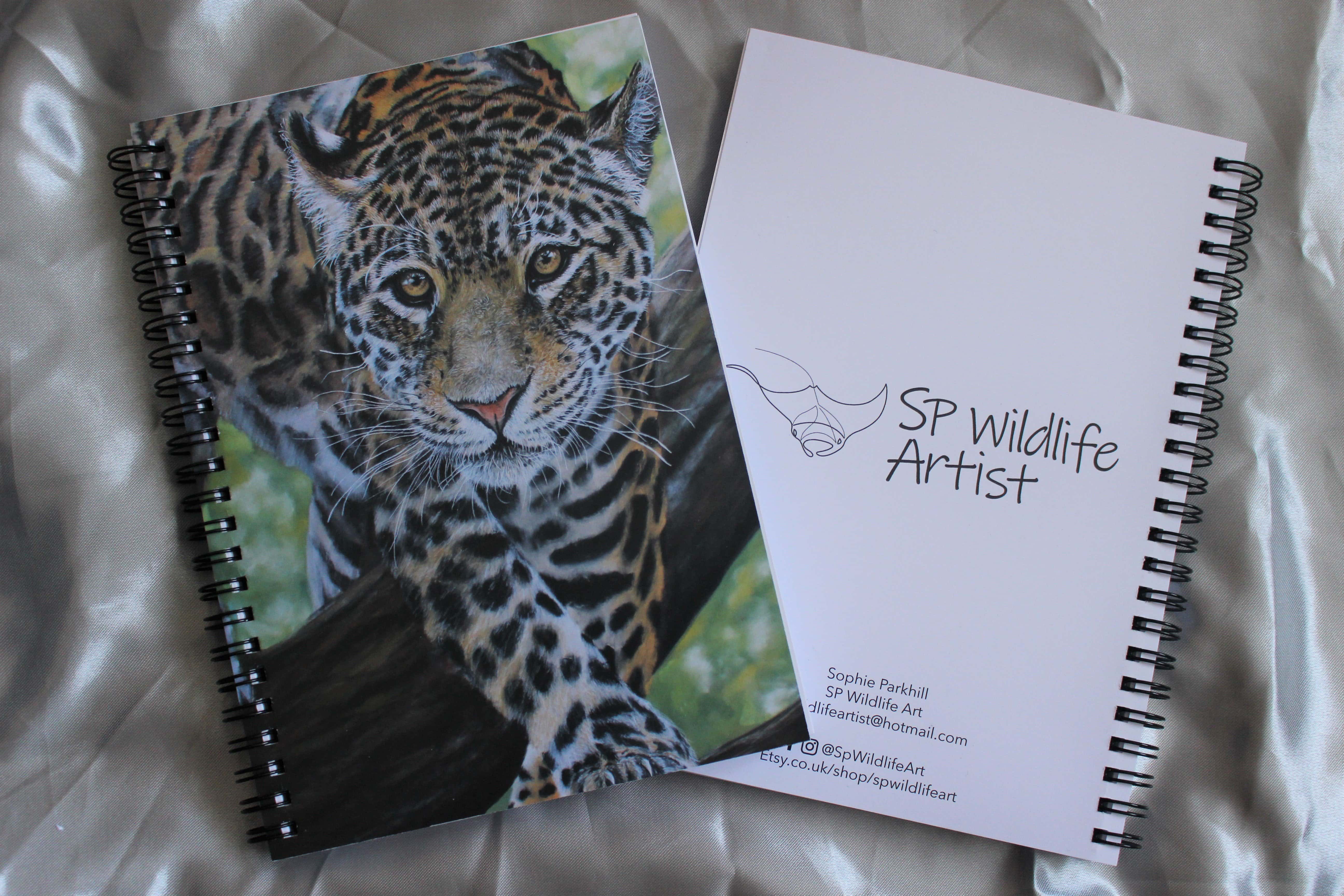 The Jaguar Art Print Notebook