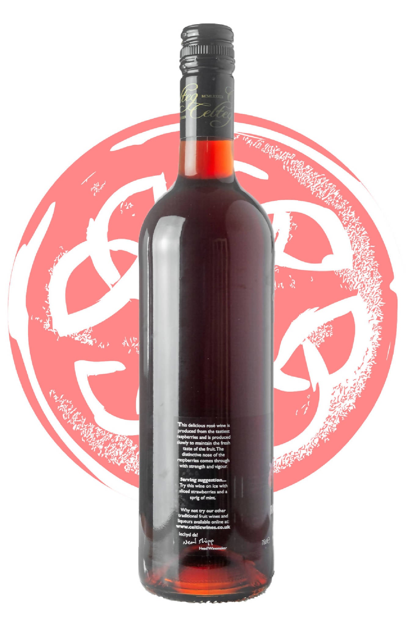 Celteg Raspberry Wine – 750ml (12% ABV)