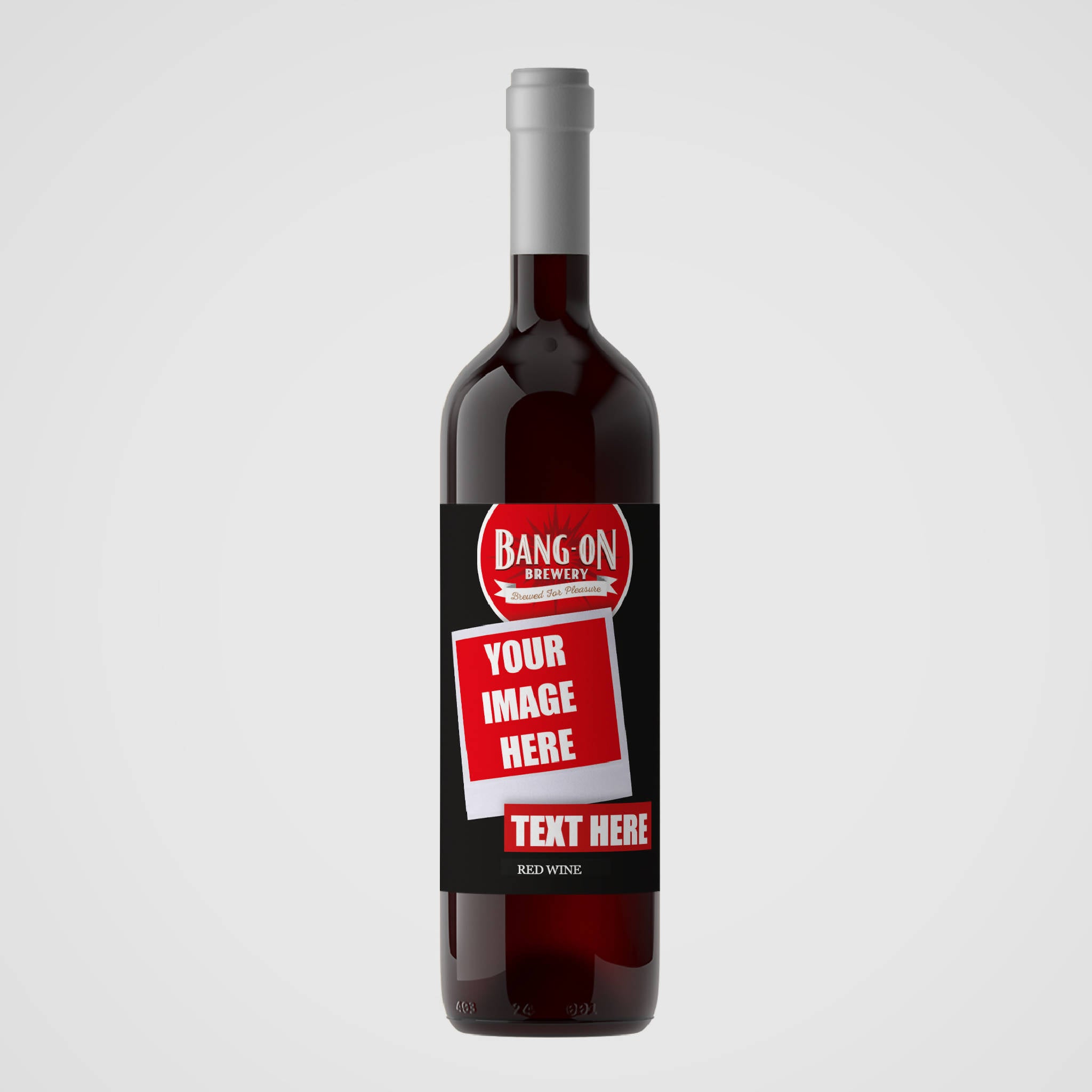 Personalised Red Wine