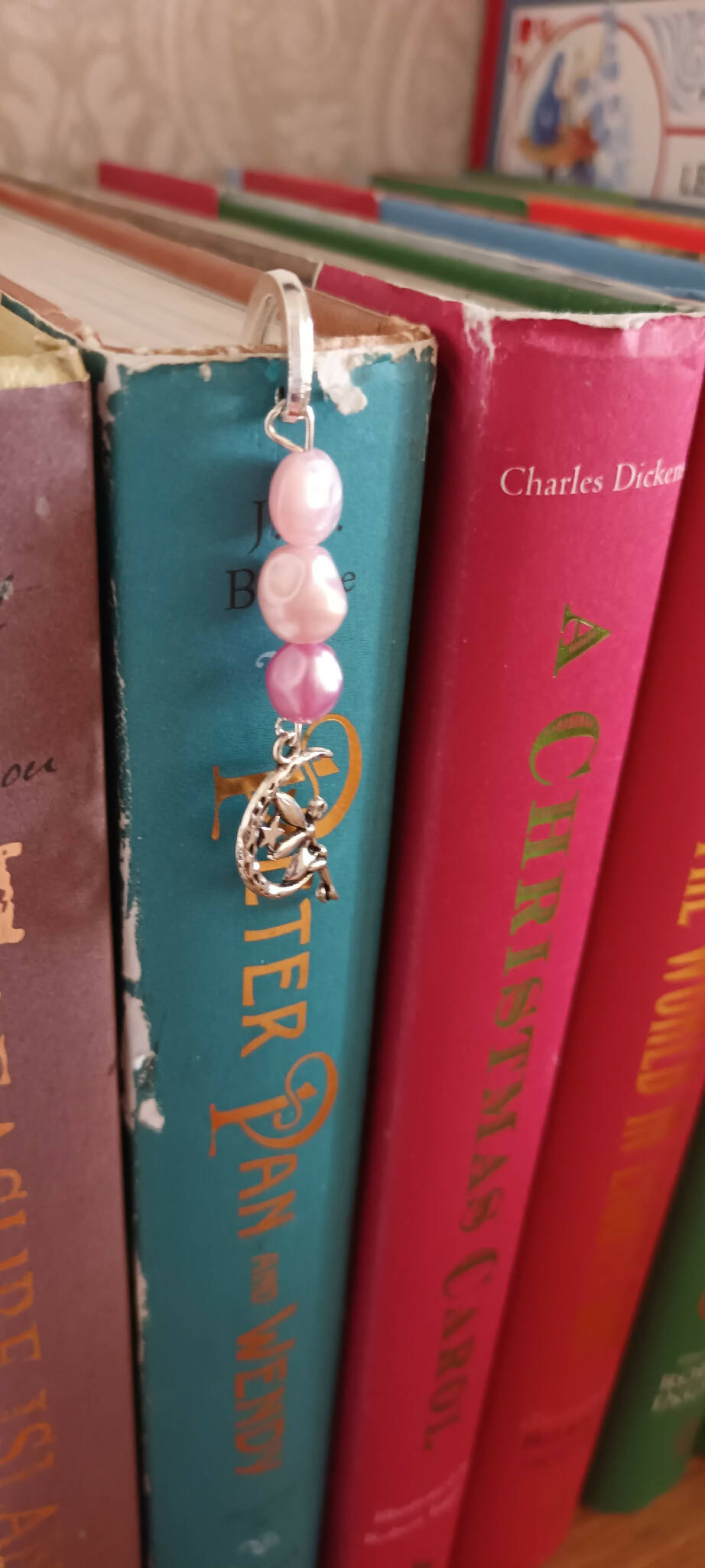 Pink fairy bookmark