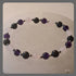 Aromatherapy bracelet with Rose Quartz, Amethyst and Sterling Silver