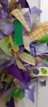 Mini Rag Wreath Kit - Easter Egg Ribbons